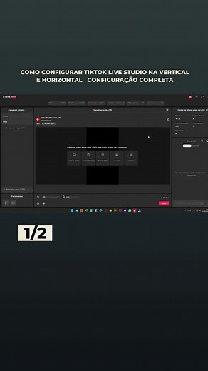 ✅ COMO CONFIGURAR TIKTOK LIVE STUDIO NA VERTICAL E HORIZONTAL CONFIGURAÇÃO COMPLETA - PARTE 1 #tiktoklivestudio #tiktoklivestudiotutorial #tiktoklivestudiohelp