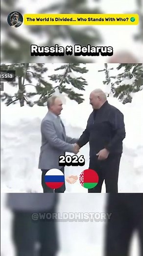 World Powers: Who Stands With Who in 2026? #history #shorts