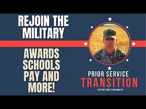 Prior Service Joining The Army