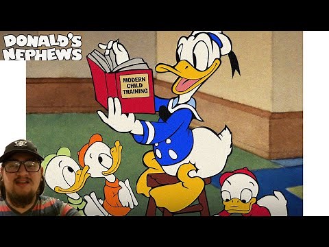 Donald Duck - Donald's Nephews (1938) - First Time Watching: Trouble with Huey, Dewey & Louie?