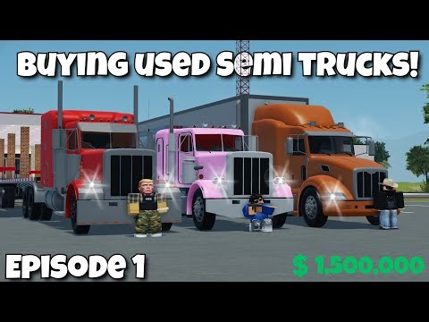 Buying used Semi Trucks! (Episode 1 Of DTV trucking)
