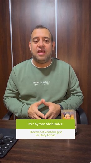 Mr. Ayman walks us through how Sindibad manages the student journey from the first step of application to arrival. A success story built on trust and real results. | Sindibad Study Abroad - سندباد للدراسة بالخارج