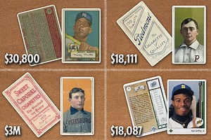 Most valuable baseball cards as one owned by Charlie Sheen to sell for $3million