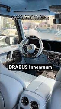 Advertisement | G-Class with luxury interior! 😳