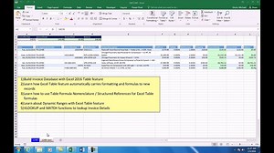 Excel 2016  Build Database