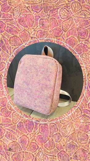 New sewing tutorial ✂️ Learn how to make a backpack using cork...