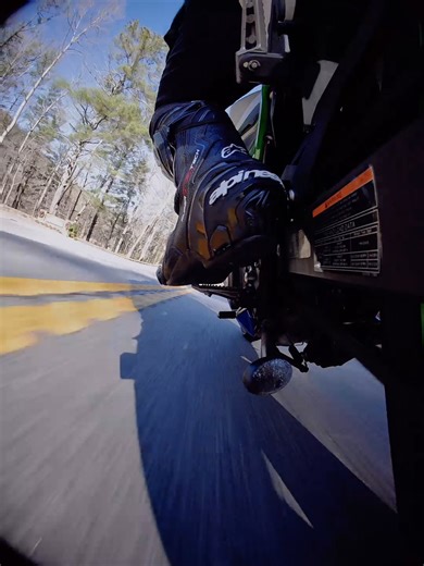 Think I like this angle. Still needs some work but looks cool. #fyp #biketok #kawasaki #ninja #gopro