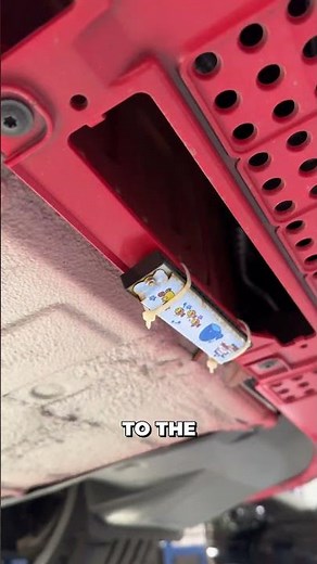 Just found a harmonica under this car. Should I be worried? 🎸#CarInspection #WeirdCarThings