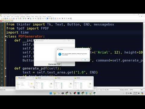 Domínio de PDF com Python: Gere com Tkinter e FPDF