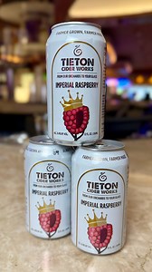 🍎 January’s Beverage of the Month is from Tieton Cider Works! Stop by the 360 Bar to sip on Imperial Raspberry today! | ilani