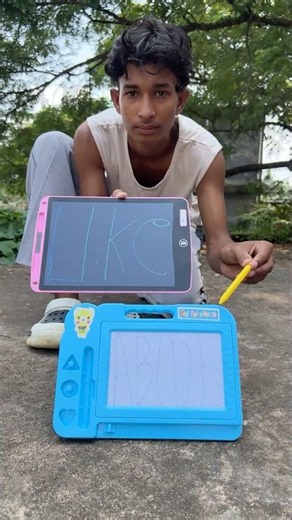 Small Homemade Blackboard And USB LCD Charging Writing Slate Unboxing part /3 🥰
