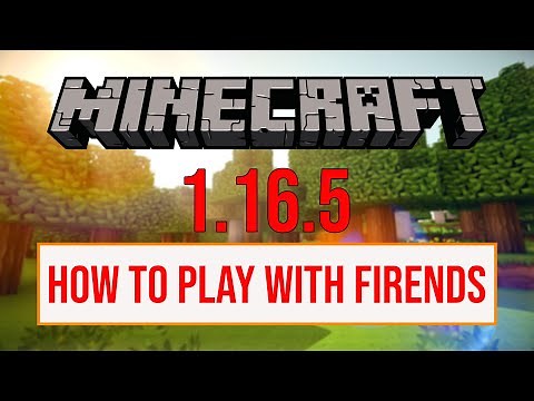 *EASY* How To Make a SERVER In Minecraft 1.16.5 - How To Play With Friends In Minecraft!