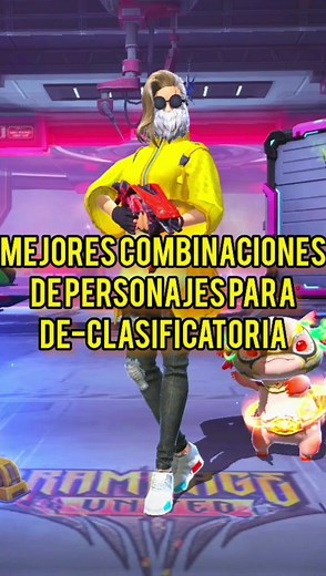 MEJORES COMBINACIONES DE PERSONAJES PARA ESTA NUEVA TEMPORADA DE DE-CLASIFICATORIA ☠️🔥