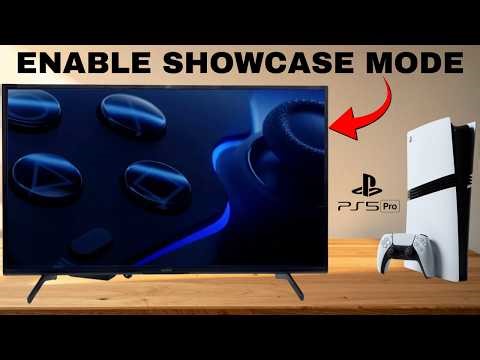 How To Set Up Showcase Mode On PS5 Pro