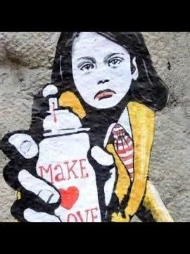 The Power of Street Art Banksy style. III 26 LVI.