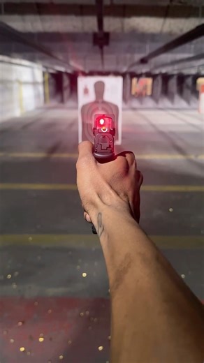 Hellcat Pro Comp with Vortex Defender-CCW Red Dot #subcompact #gunrange #shorts