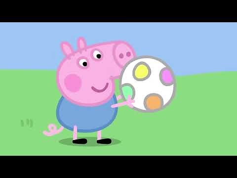 Peppa And George Play Outside!