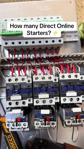4 Direct online starters in one electric motor control panel. Designed to clients specs. Visit us today for yours. 📍Motor House, Katwe. Ring Road. Kampala. ☎️Call / WhatsApp 0705809889 #dol #starter #electrical #electricalwork #electricpanel