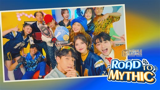 12M views · 30K reactions | Mas masaya dito! Kaya tara #RoadToMythic tayo!  Featuring P-pop artists ALAMAT & KAIA, sabay-sabay tayong makisaya, at ma-LSS sa official MLBB Summer Break Theme Song ngayong 2024!   #MLBBxALAMATxKAIA #itsmorefuninMLBB | Mobile Legends: Bang Bang | Facebook