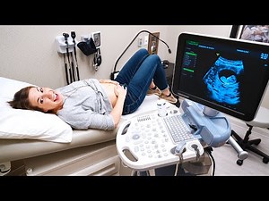 10 Week Baby Ultrasound! - Hearing Baby's Heartbeat for the First Time