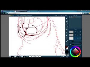 Drawing on flockmod