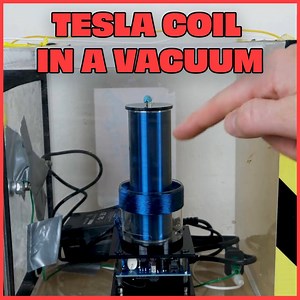 TESLA COIL IN A VACUUM! ⚡⚡ | The Action Lab