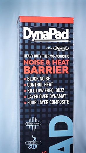 Dynamat | Tired of road noise, rattles, and exhaust drone ruining your driving experience? Our #DynaPad sound deadening and insulation is... | Instagram