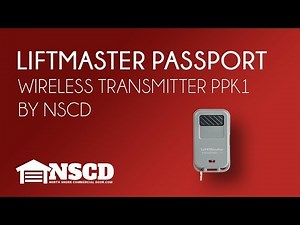 Liftmaster Passport Transmitter Remote PPK1
