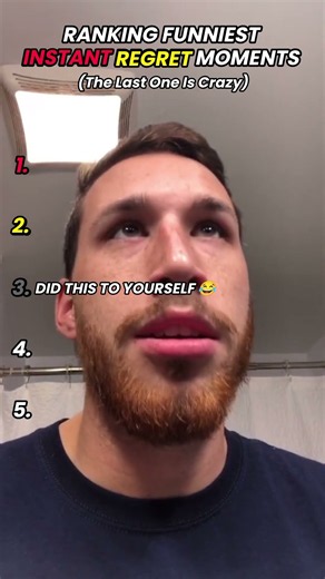 Ranking Funniest Instant Regret Moments #shorts