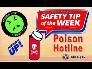 Poison Prevention: Save This Number Before an Emergency