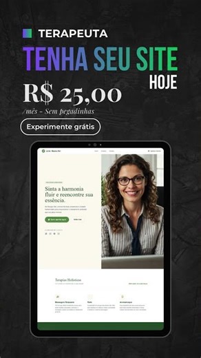 Tenha seu site profissional