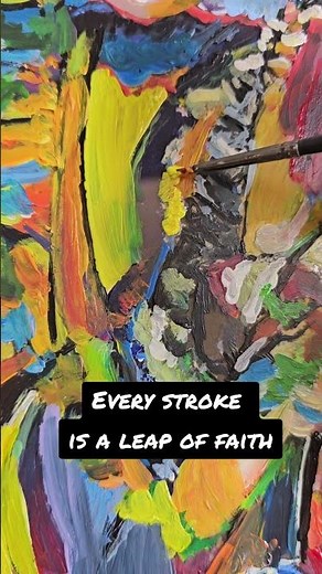 Reverse Glass Painting Part 1 : Kandinsky-Inspired Abstract Begins in Backward Layers