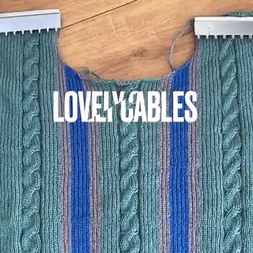 LK150 knitting machine, Sweater with cables, easy step tutorial #lk150knittingmachine #knitting