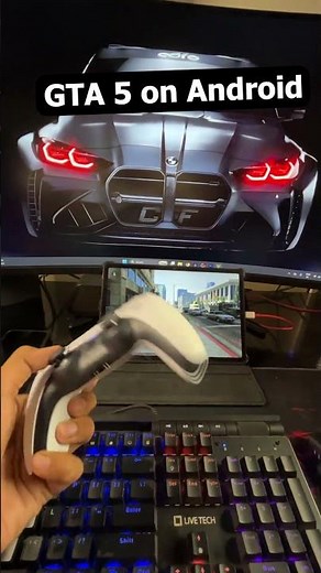 Playing GTA 5 on Android??? #roving_gamer