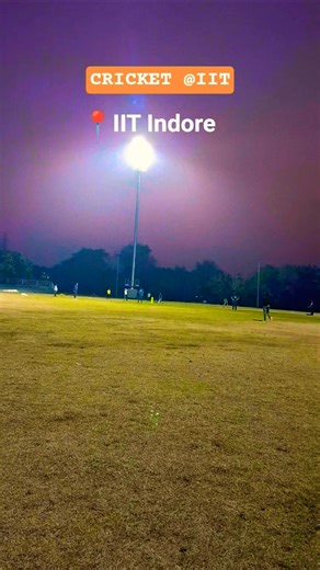 IIT Indore ka Cricket Mahol 🏏🔥 | Campus Vibes | Cricket in IIT#iit #shorts #cricket #trending#viral