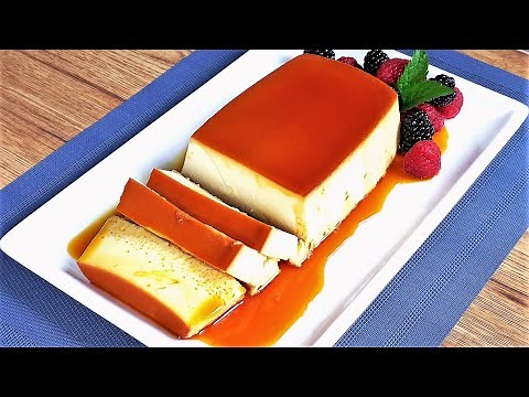 how to make mexican flan | a silky custard pudding with a caramel layer