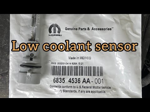 How to change your Low coolant sensor￼ on a ram 2500