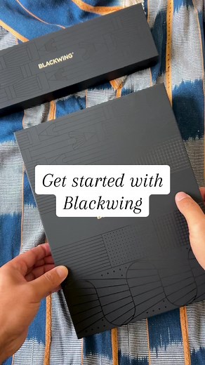 The satisying sounds of Blackwing pencil and paper. Get started with our Notebook Essentials Set. #blackwing #asmr #pencil