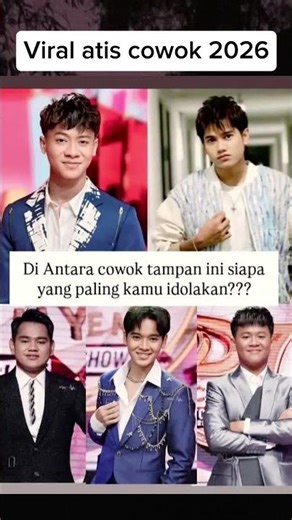 Artis cowok THN 2026 paling keren sepanjang sejarah artis dacademy7 wow #viral