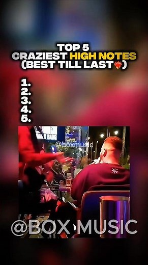 Top 5 Craziest High Notes