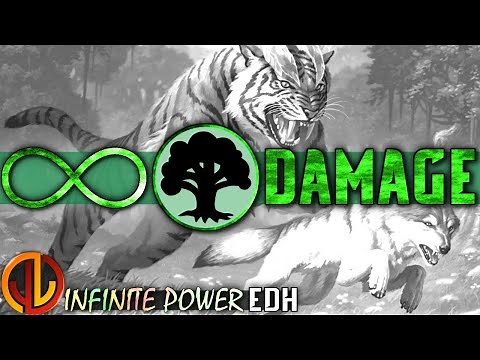 Green Infinite Damage EDH [3 MTG Commander Combos Explained]