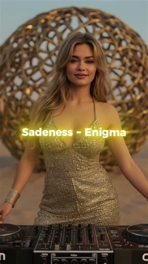 AI DJ Aura spins Sadeness by Enigma | Ethereal Sounds #sadeness #enigma #dj