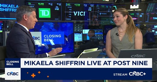 Watch CNBC's full interview with Olympian Mikaela Shiffrin