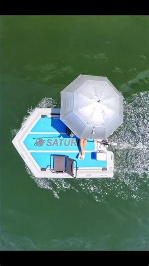 Saturn Moto Dock Inflatable Platform #inflatable #boating