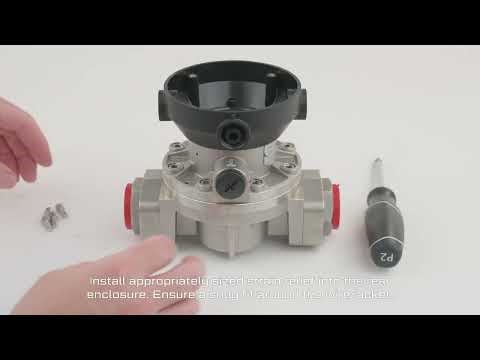FLOMEC® - How to Install a RT14 Rate Totalizer on an Oval Gear Flow Meter