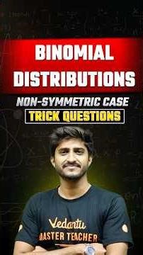 ⚡️ Bionomial Distributions Non Symmetric Case Trick Question #mhtcet2026 #mhtcetpreparation #mhtcet
