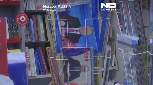 Putin calendars return to Russian stores