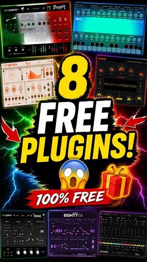8 FREE Plugins in 60 Seconds! #plugins #shorts