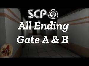 SCP : Containment Breach┃All Endings + Subtitles (Gate- A & B)