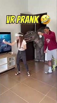 Her Reaction Says It All... The Most Insane 4D VR Prank Ever! #shorts